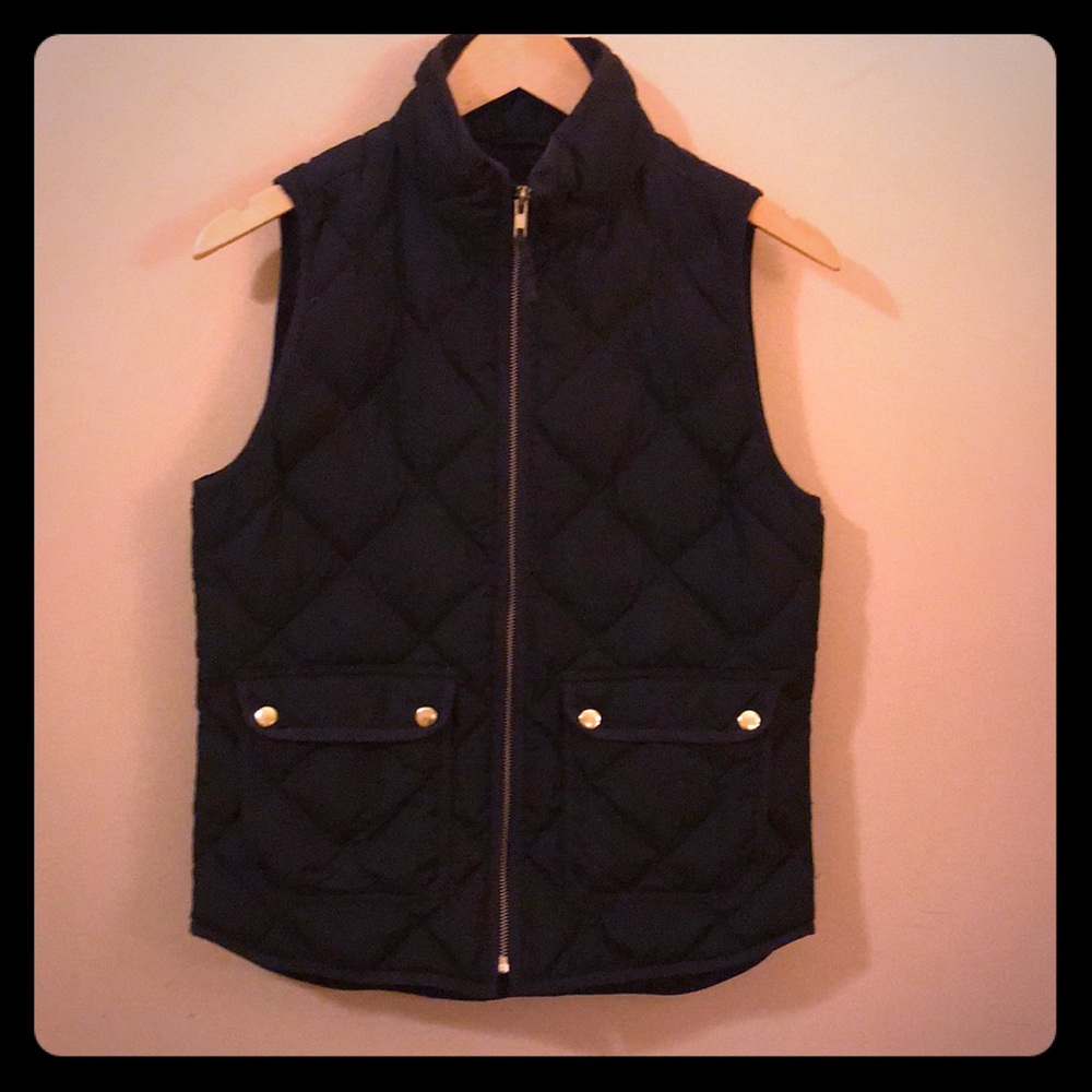 J. Crew Excursion Vest in Black, Women’s Small